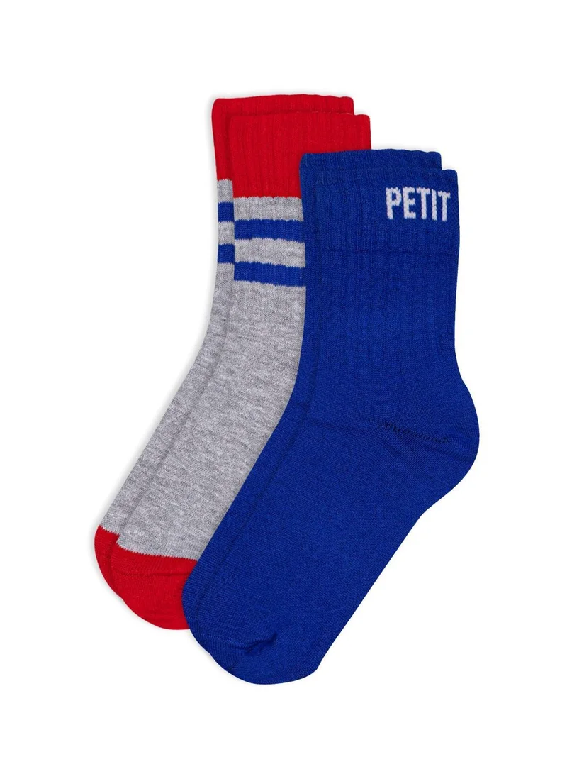 بيتي باتو Children's sporty cotton socks - 2-pack